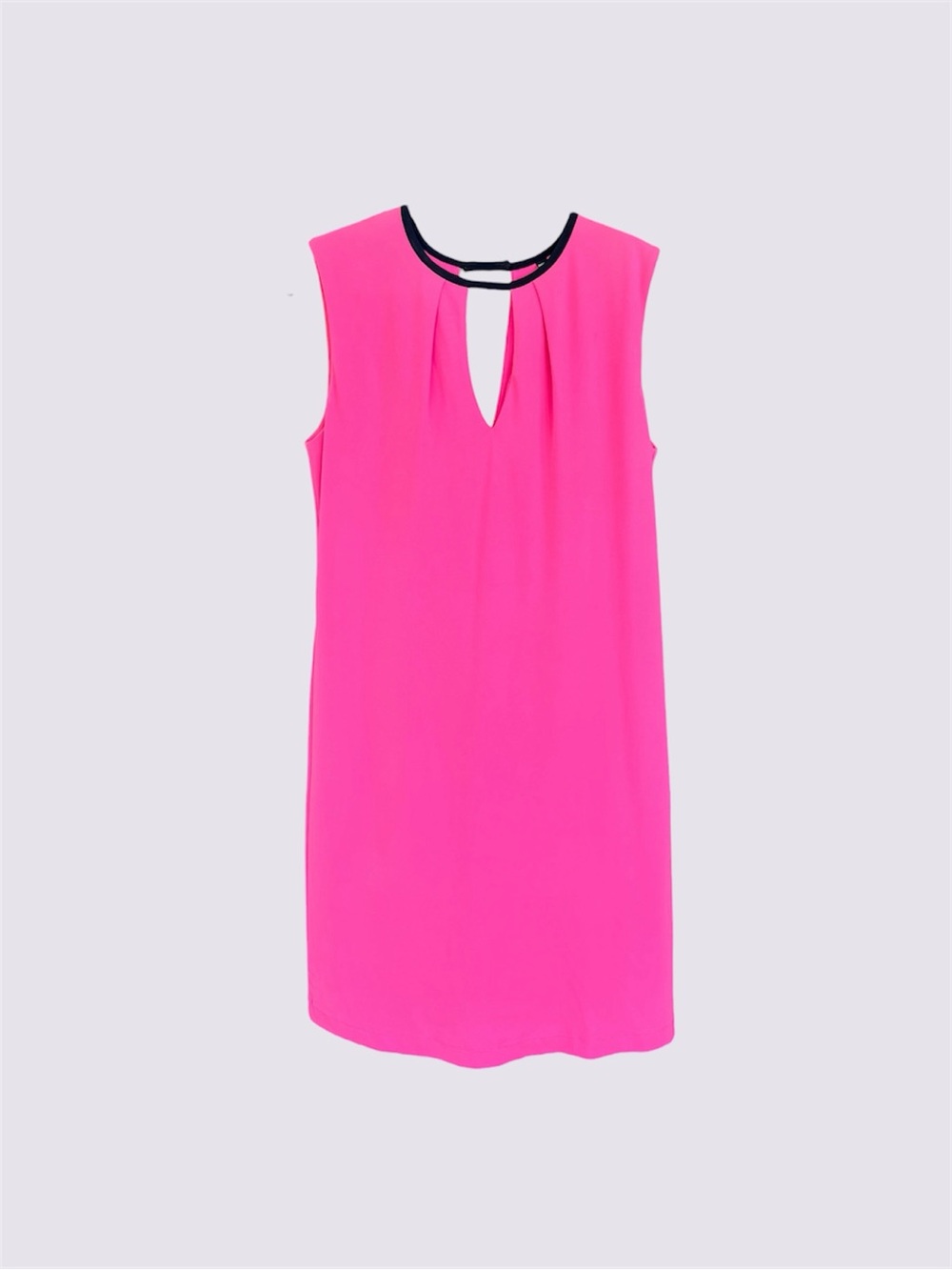 KUT FROM THE KLOTH, VIBRANT, HOT PINK, SLEEVELESS, SHIFT DRESS. SIZE 4